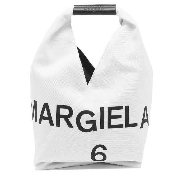 エムエムシックス メゾンマルジェラ トートバッグ ジャパニーズ ホワイト レディース MM6 Maison Margiela S54WD0043 P4537 H9097 詳細画像