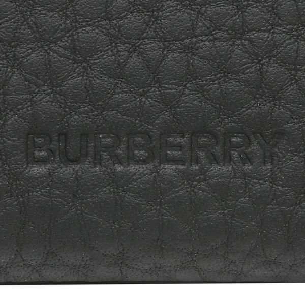 バーバリー 二つ折り財布 ブラック メンズ BURBERRY 8043377 A1189 詳細画像