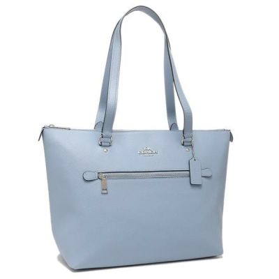 COACH トートバック デニム 青 大容量 A4サイズ 91131 コーチ