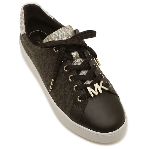 マイケルコース アウトレット スニーカー ポピー ブラウン レディース MICHAEL KORS 49S0POFS2B BROWN