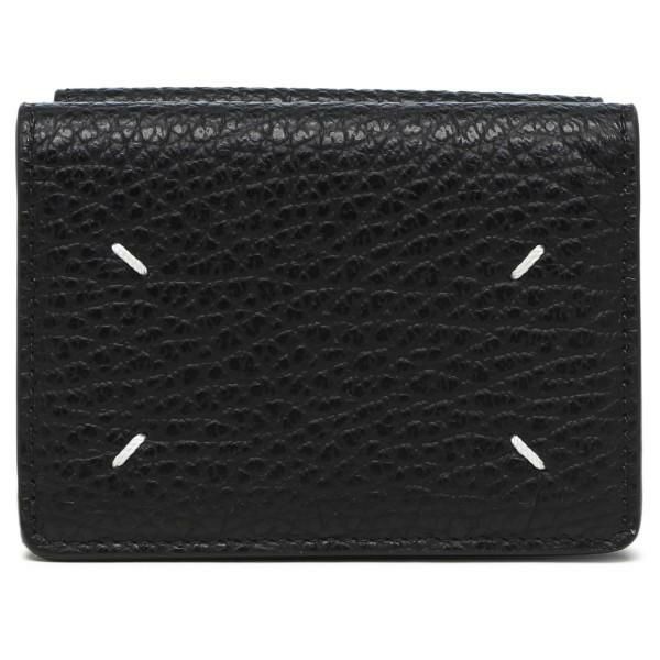 メゾンマルジェラ 三つ折り財布 ミニ財布 ブラック メンズ レディース Maison Margiela S36UI0416 P4455 T8013 詳細画像