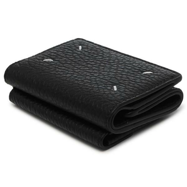 メゾンマルジェラ 三つ折り財布 ミニ財布 ブラック メンズ レディース Maison Margiela S36UI0416 P4455 T8013 詳細画像