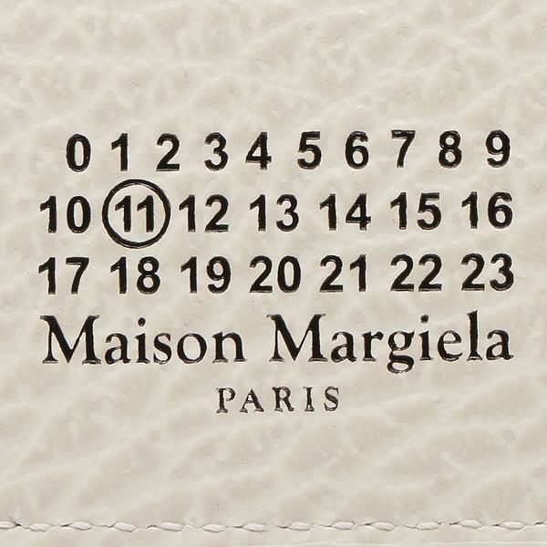 メゾンマルジェラ 三つ折り財布 コンパクト財布 ホワイト メンズ レディース Maison Margiela SA3UI0010 P4455 T2003 詳細画像