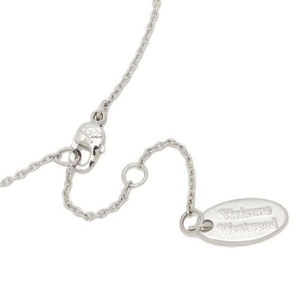 ヴィヴィアンウエストウッド ネックレス アクセサリー ロンドン シルバー ホワイト レディース VIVIENNE WESTWOOD 63020278 P102 詳細画像