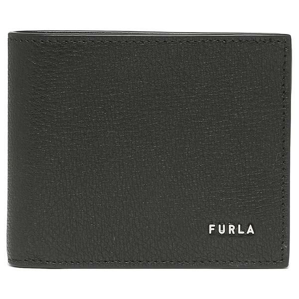 フルラ 二つ折り財布 プロジェクト ブラック メンズ FURLA PDT2FPJ AX0732 O6000 詳細画像