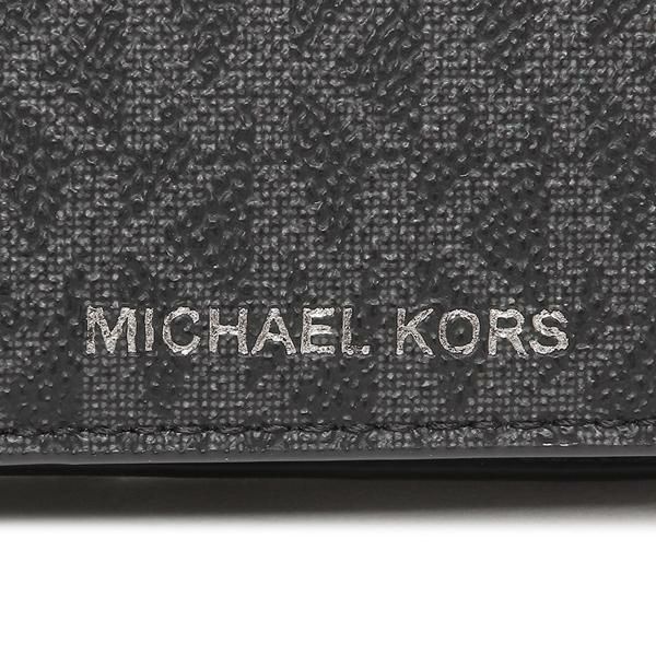 マイケルコース アウトレット 二つ折り財布 クーパー ブラック メンズ レディース MICHAEL KORS 36U9LCRF6B BLACK 詳細画像