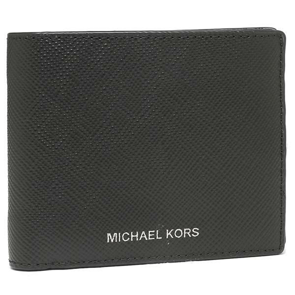 マイケルコース アウトレット 二つ折り財布 ハリソン ブラック メンズ レディース MICHAEL KORS 36U9LHRF6L BLACK