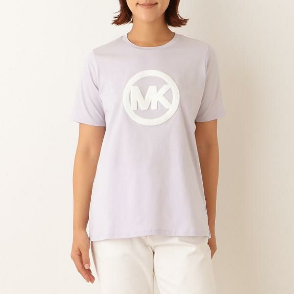 マイケルコース アウトレット Tシャツ パープル レディース MICHAEL KORS JF150I897J LVNDR MIST