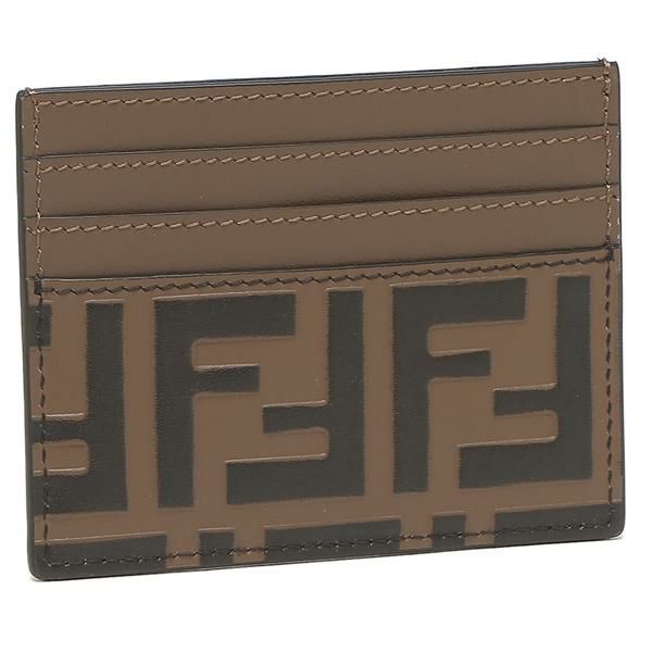 フェンディ カードケース FFロゴ ブラウン レディース FENDI 8M0445 AAFM F13VK 詳細画像