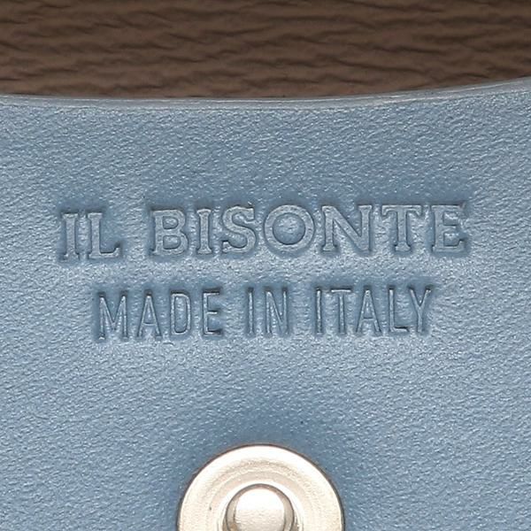イルビゾンテ カードケース ブルー メンズ レディース IL BISONTE SCC100 PV0039 BL274 詳細画像