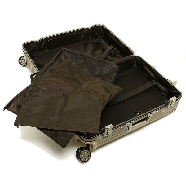 リモワ スーツケース トパーズ キャリーケース チタン メンズ レディース RIMOWA 67L 4輪 詳細画像