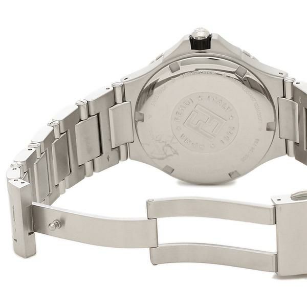 フェンディ 時計 FENDI F108100301 42MM NAUTICO ノーティコ クォーツ メンズ腕時計 ウォッチ シルバー/ネイビー 詳細画像