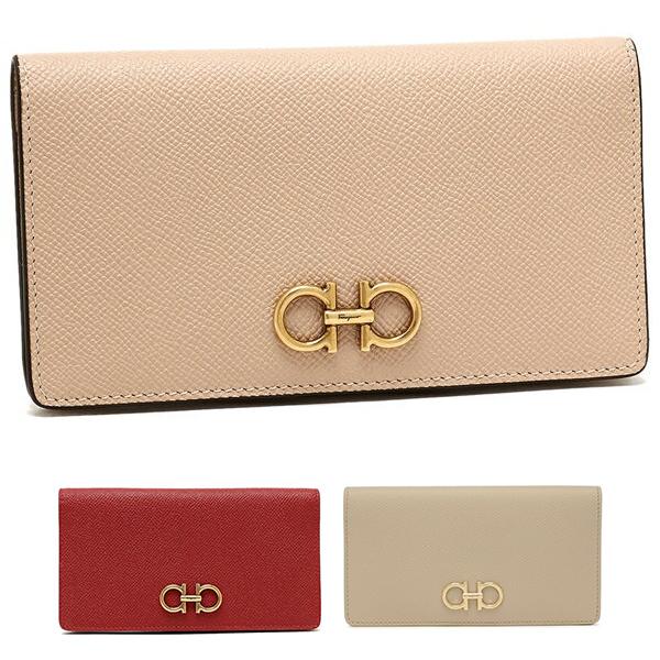 サルヴァトーレフェラガモ 長財布 ガンチーニ レディース Salvatore Ferragamo 22D779