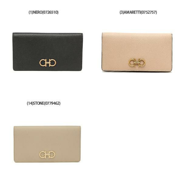 サルヴァトーレフェラガモ 長財布 ガンチーニ レディース Salvatore Ferragamo 22D779 詳細画像