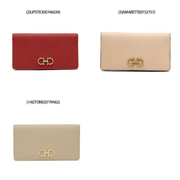 サルヴァトーレフェラガモ 長財布 ガンチーニ レディース Salvatore Ferragamo 22D779 詳細画像