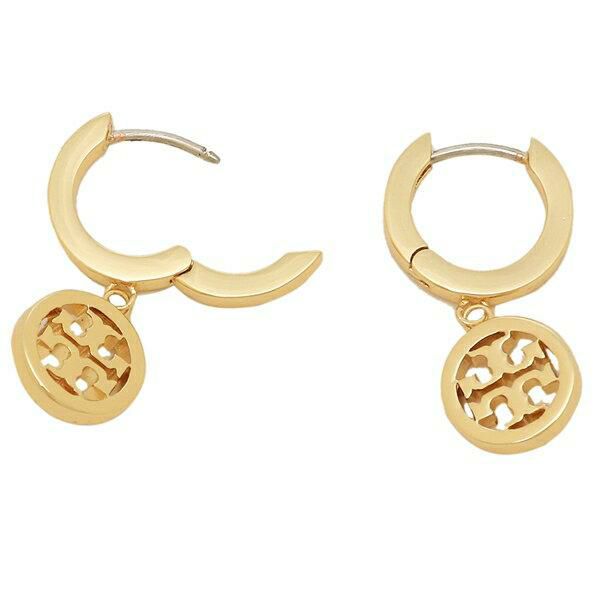 トリーバーチ ピアス アクセサリー ミラー パヴェ フープ レディース TORY BURCH 87041 詳細画像