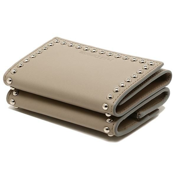 ジェイアンドエムデヴィッドソン 三つ折り財布 ミニ財布 ベージュ レディース J&M DAVIDSON SFLW1XXSCXX 0001 951S 詳細画像
