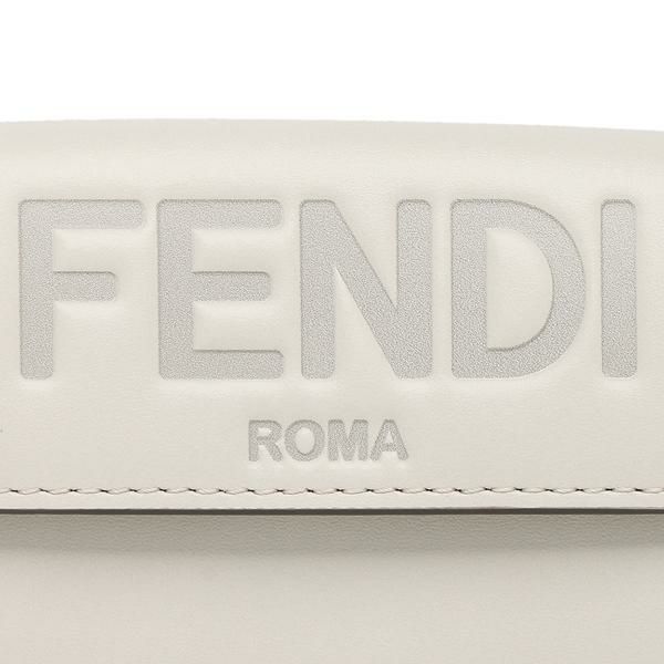 フェンディ 三つ折り財布 フェンディローマ グレー レディース FENDI 8M0395 AAYZ F1C76 詳細画像