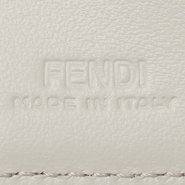 フェンディ 三つ折り財布 フェンディローマ グレー レディース FENDI 8M0395 AAYZ F1C76 詳細画像