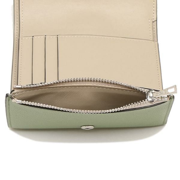 ロエベ 三つ折り財布 バーティカルウォレット Sサイズ グリーン レディース LOEWE C660S86X01 6465 詳細画像