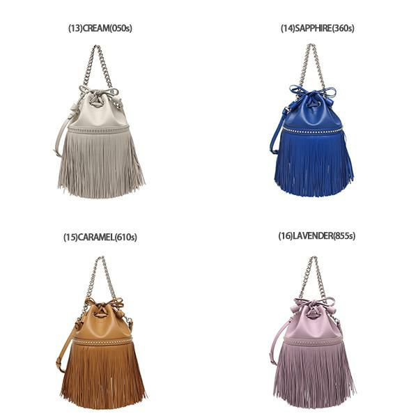 ジェイアンドエムデヴィッドソン ハンドバッグ ショルダーバッグ フリンジ カーニバル Mサイズ 2WAY レディース J&M DAVIDSON LMDC1XXSCNP 詳細画像