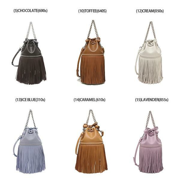 ジェイアンドエムデヴィッドソン ハンドバッグ ショルダーバッグ ミニフリンジカーニバル 2WAY レディース J&M DAVIDSON LMNC1XXSCNP 詳細画像