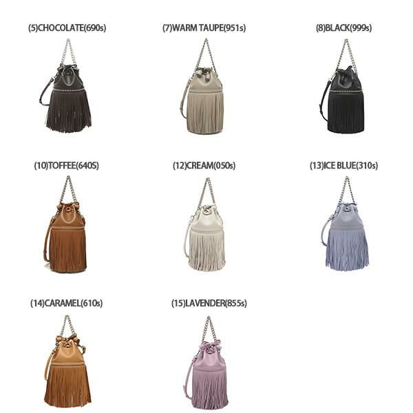 ジェイアンドエムデヴィッドソン ハンドバッグ ショルダーバッグ ミニフリンジカーニバル 2WAY レディース J&M DAVIDSON LMNC1XXSCNP 詳細画像