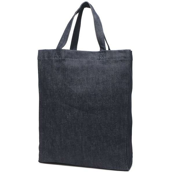 アーペーセー トートバッグ 定番 ロゴトート デニムトート ネイビー レディース メンズ APC COCSX M61569 IAI INDIGO A4対応 詳細画像
