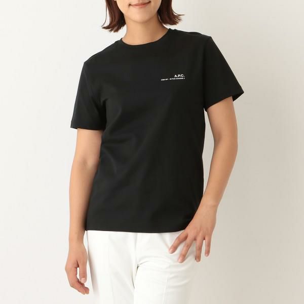 アーペーセー トップス Tシャツ ブラック メンズ レディース APC COEOP H26904 LZZ