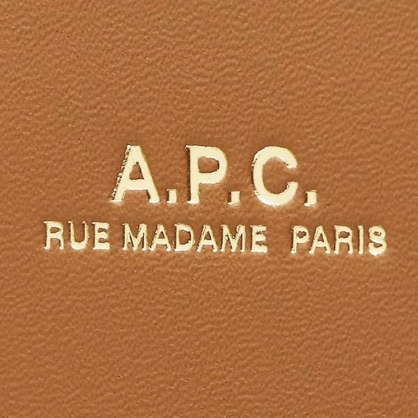 アーペーセー ショルダーバッグ 定番 ハーフムーン ブラウン レディース APC PXAWV F61392 CAF CARAMEL 詳細画像