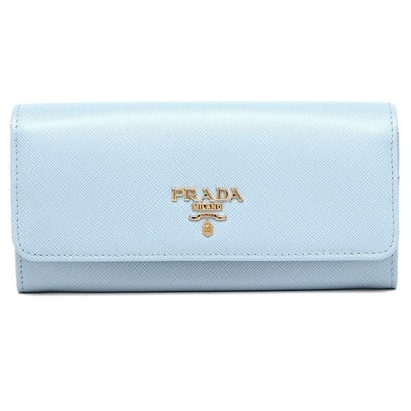 プラダ 長財布 サフィアーノマルチカラー ブルー レディース PRADA 1MH132 ZLP F02T0 詳細画像