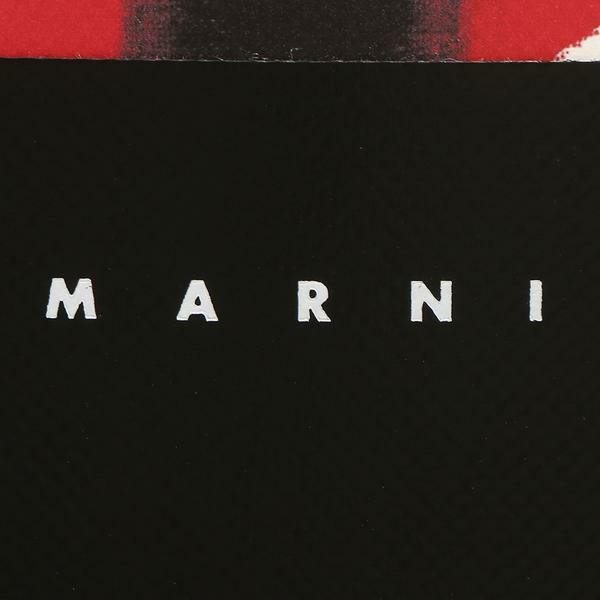 マルニ トートバッグ レッド マルチ レディース メンズ MARNI SHMP0052A0 P4605 Z2Q24 PVC A4対応 詳細画像