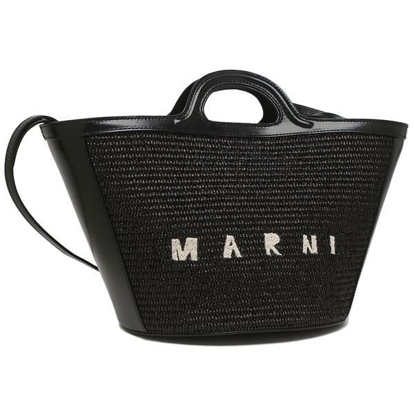 マルニ ハンドバッグ ショルダーバッグ トロピカリア Sサイズ かごバッグ カゴバッグ 2WAY ブラック レディース MARNI BMMP0068Q0 P3860 00N99