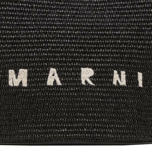 マルニ ハンドバッグ ショルダーバッグ トロピカリア Sサイズ かごバッグ 2WAY ブラック レディース MARNI BMMP0068Q0 P3860 00N99 詳細画像