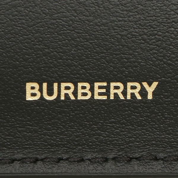 バーバリー 三つ折り財布 ランカスター ブラック レディース BURBERRY 8049257 A1189 詳細画像
