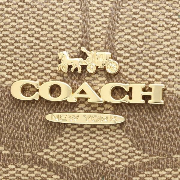コーチ アウトレット 二つ折り財布 シグネチャー 花柄 ミニ財布 ベージュマルチ レディース COACH C8734 IME7V 詳細画像
