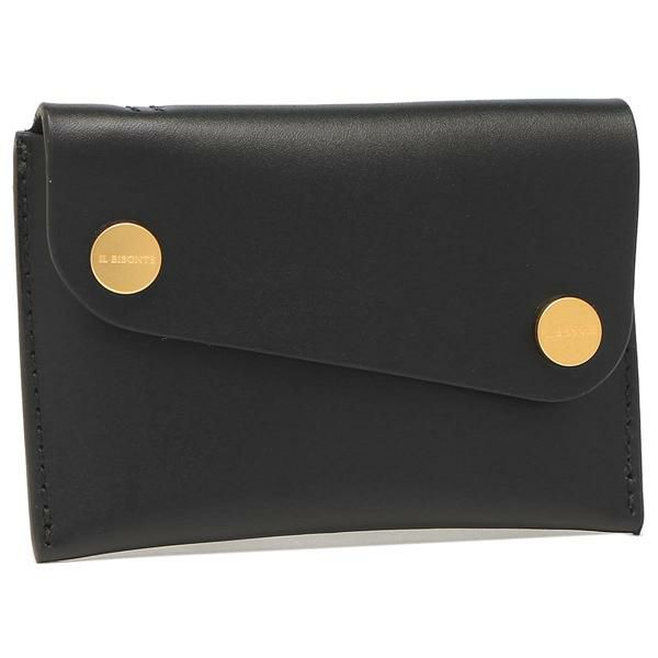 イルビゾンテ カードケース キーケース ブラック レディース メンズ IL BISONTE SCC099 PV0039 BK255H
