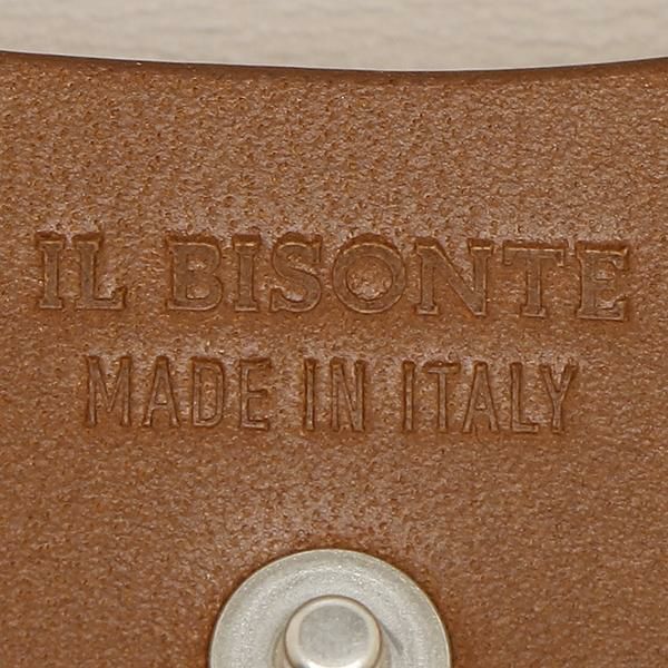 イルビゾンテ カードケース ブラウン メンズ レディース IL BISONTE SCC100 PV0039 BW304 詳細画像