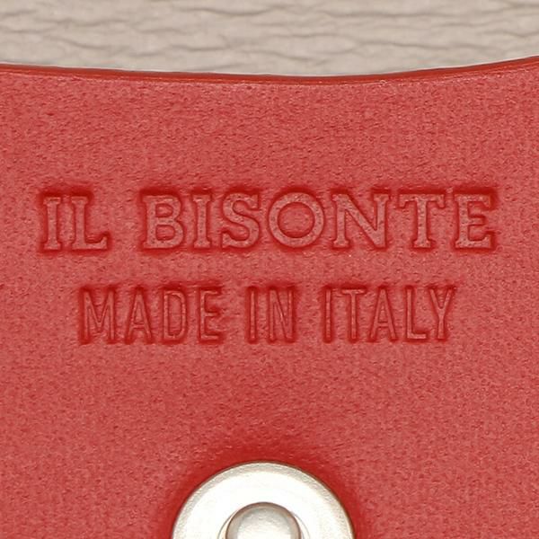 イルビゾンテ カードケース レッド メンズ レディース IL BISONTE SCC100 PV0039 RE184 詳細画像