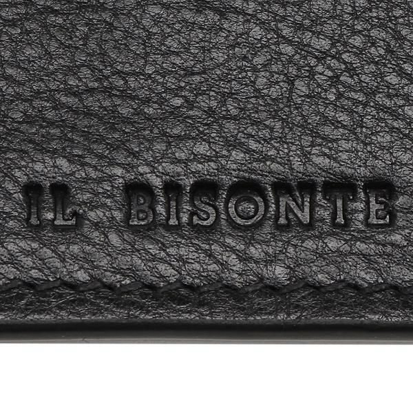 イルビゾンテ カードケース コインケース フラグメントケース ブラック メンズ レディース IL BISONTE SVW001 POX001 BK301 詳細画像