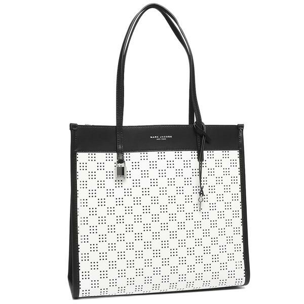 マークジェイコブス トートバッグ グラインド ホワイトマルチ レディース MARC JACOBS H008L01SP22 164 A4対応 マルチカラー