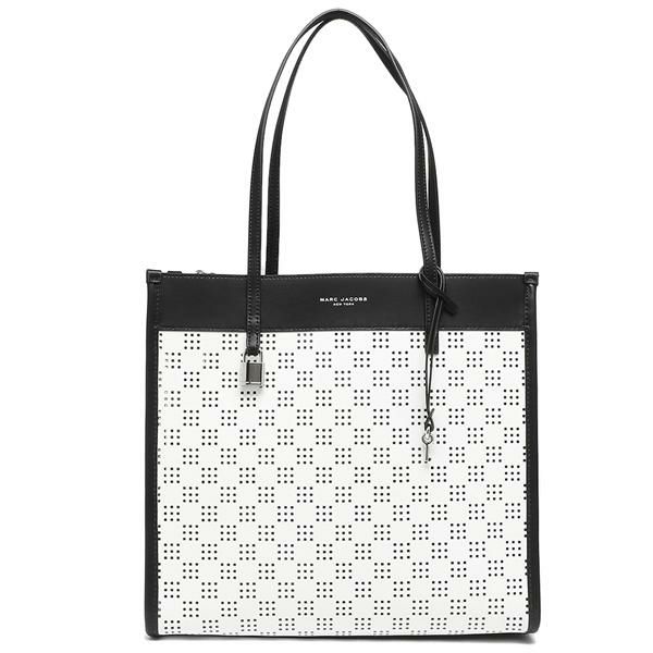 マークジェイコブス アウトレット トートバッグ グラインド ホワイトマルチ レディース MARC JACOBS H008L01SP22 164 A4対応 詳細画像