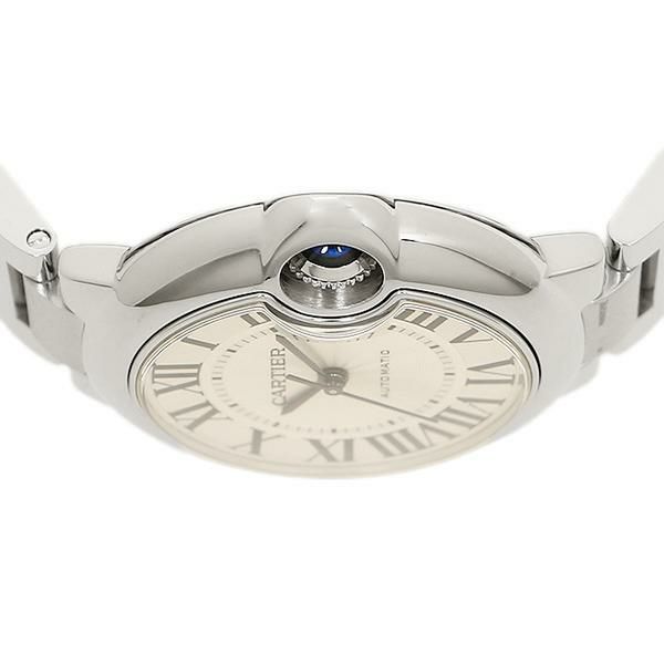 カルティエ 時計 CARTIER W6920071 バロンブルー　ＳＳ レディース腕時計ウォッチ シルバー/ホワイト 詳細画像