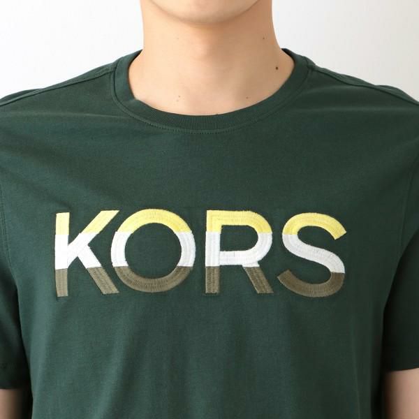 マイケルコース アウトレット Tシャツ グリーン レディース MICHAEL KORS OR150L8FV4 RACING GREEN 詳細画像