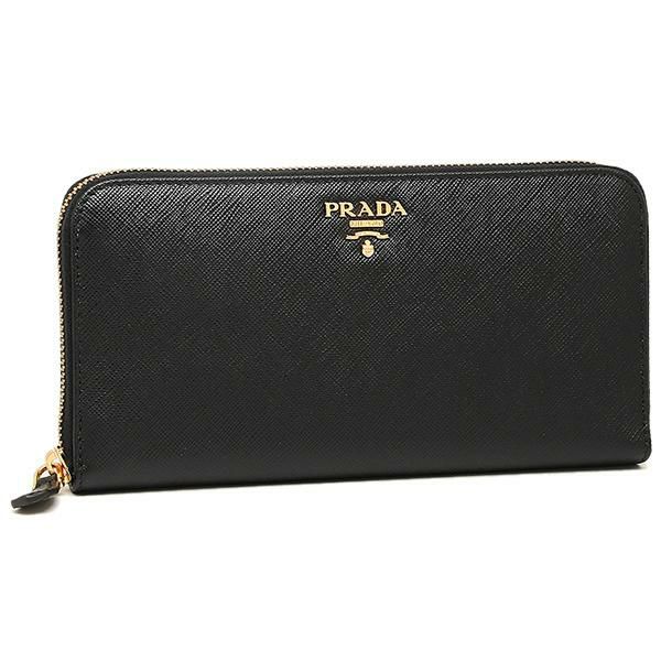 プラダ 長財布 サフィアーノ ブラック レディース PRADA 1ML506 QWA F0002