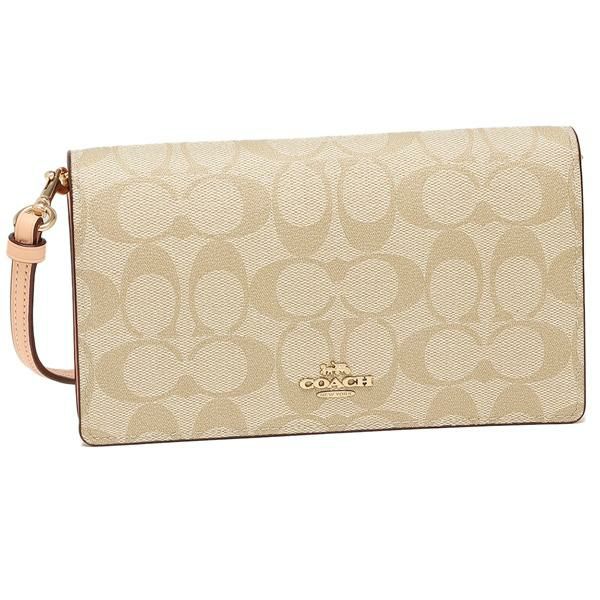 コーチ アウトレット ショルダーバッグ シグネチャー ベージュ ピンク レディース COACH 3036 IMTYF