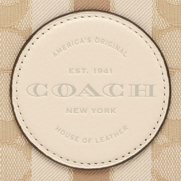 コーチ アウトレット 長財布 シグネチャー ベージュ ホワイト レディース COACH C9073 IMDQC 詳細画像