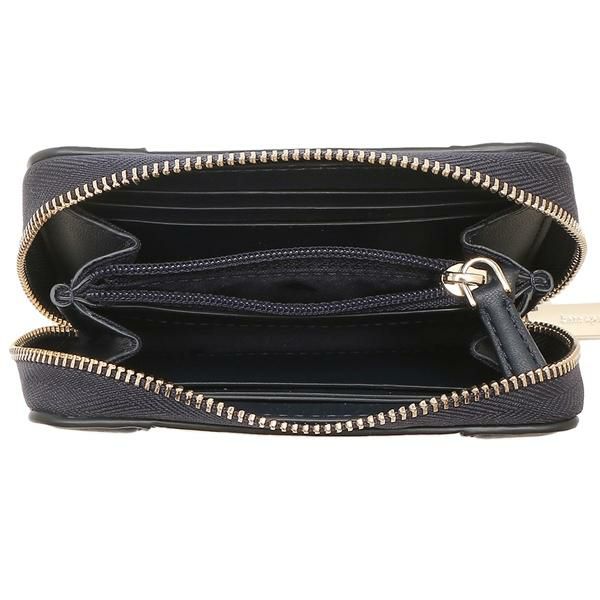 ケイトスペード アウトレット カードケース トラベラー コインケース ネイビーマルチ レディース KATE SPADE K6142 403 詳細画像