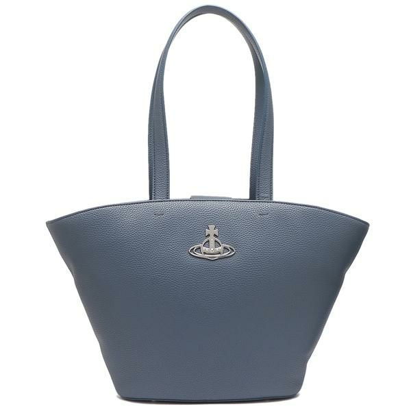 ヴィヴィアンウエストウッド トートバッグ ジョアンナ ブルー レディース VIVIENNE WESTWOOD 42010086 02103 K401 詳細画像