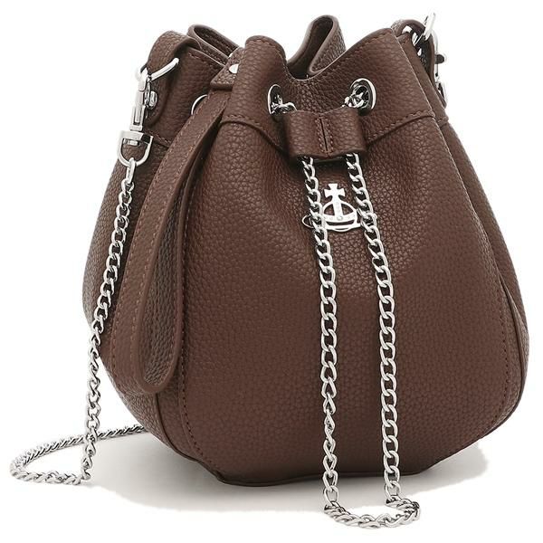 ヴィヴィアンウエストウッド ショルダーバッグ クリッシー ブラウン レディース VIVIENNE WESTWOOD 43020016 02103 D401